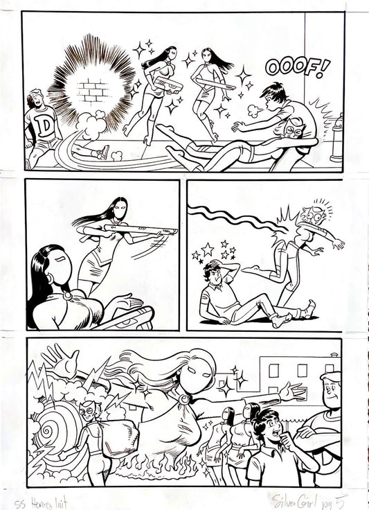 Greg & Fake - Santos Sisters/ Heros Initiative - "Silver Girl" Page 5