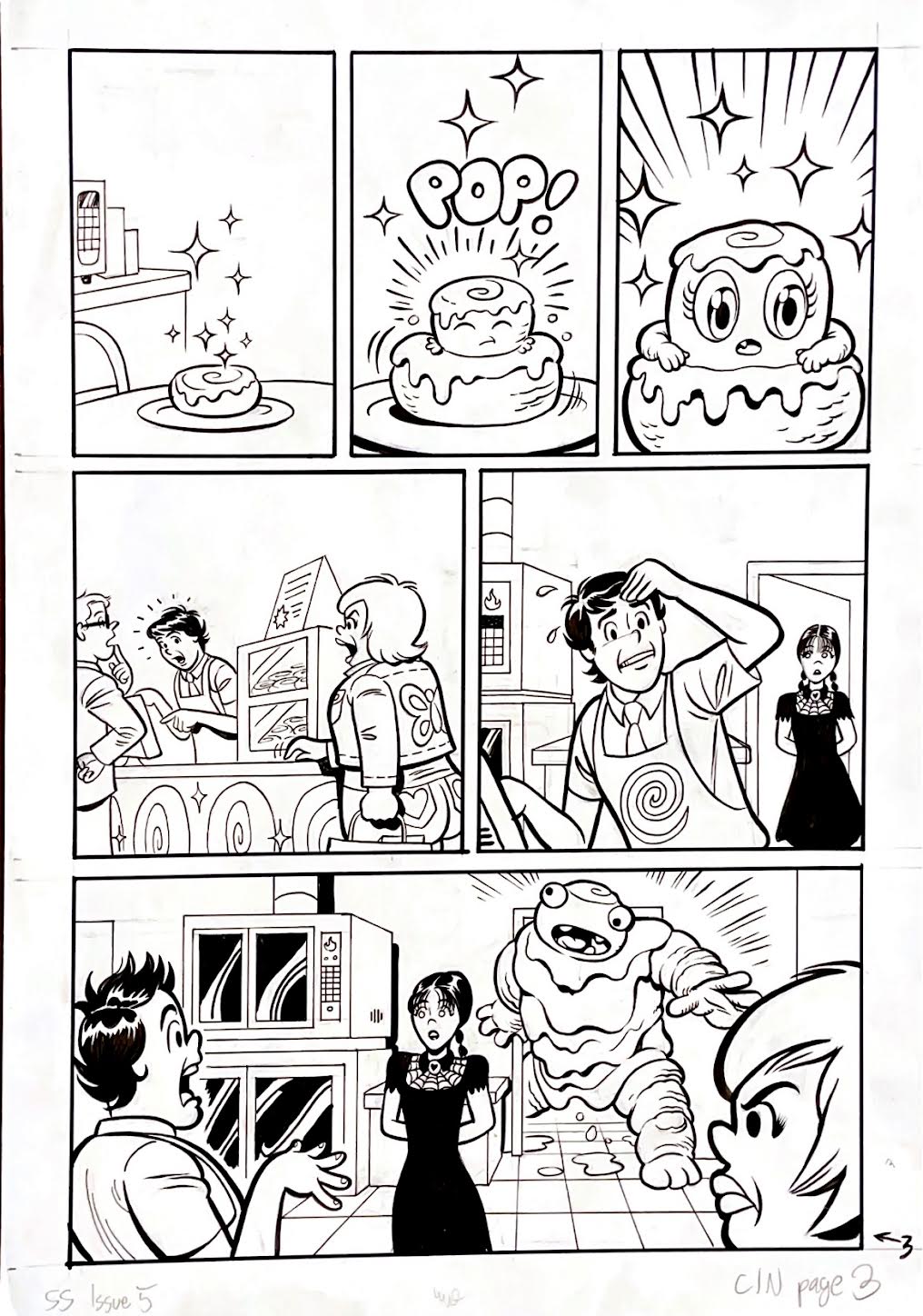 Greg & Fake - Santos Sisters: Issue 5 - "CIN" Page 3