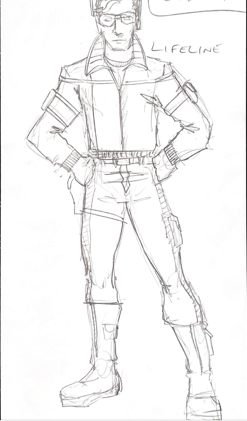 Josh Blaylock - G.I JOE DDP ORIGINAL CONCEPT ART (2001)