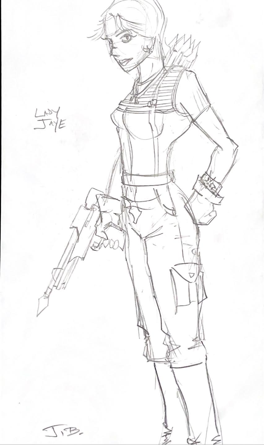 Josh Blaylock - G.I JOE DDP ORIGINAL CONCEPT ART (2001)