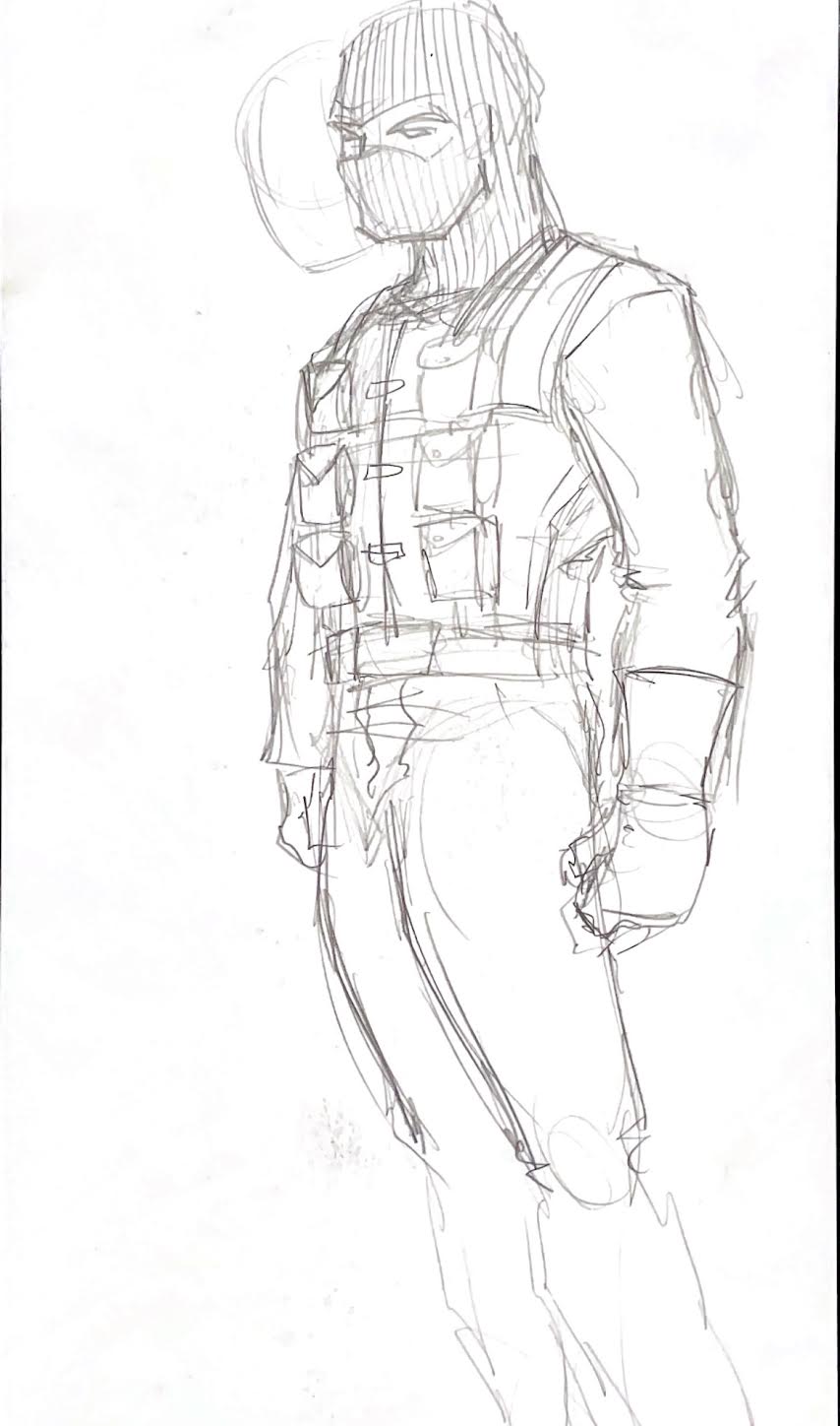 Josh Blaylock - G.I JOE DDP ORIGINAL CONCEPT ART (2001)