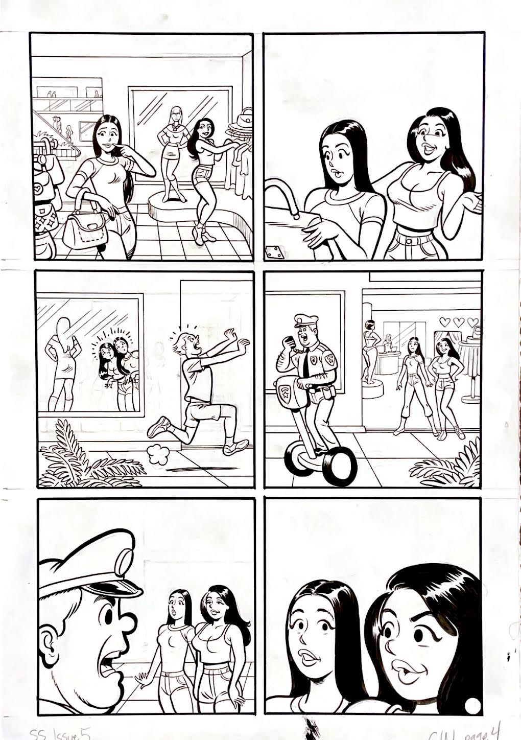 Greg & Fake - Santos Sisters: Issue 5 - "CIN" Page 4