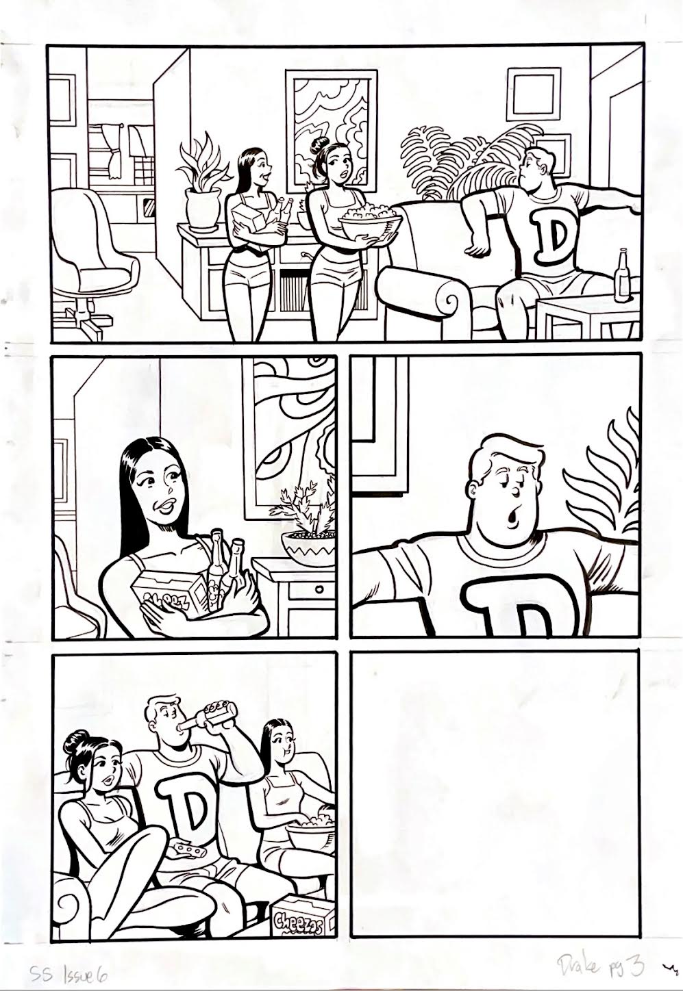 Greg & Fake - Santos Sisters: Issue 6 - "Drake" Page 3