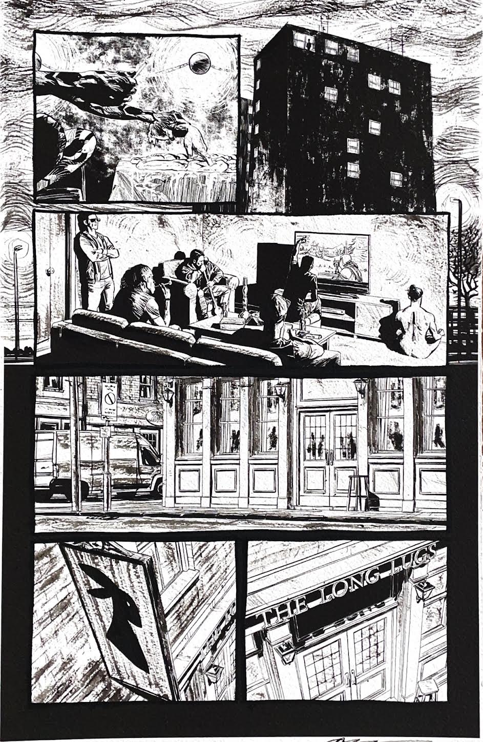 Aaron Campbell -  John Constantine: Hellblazer 1 -  Page # 3