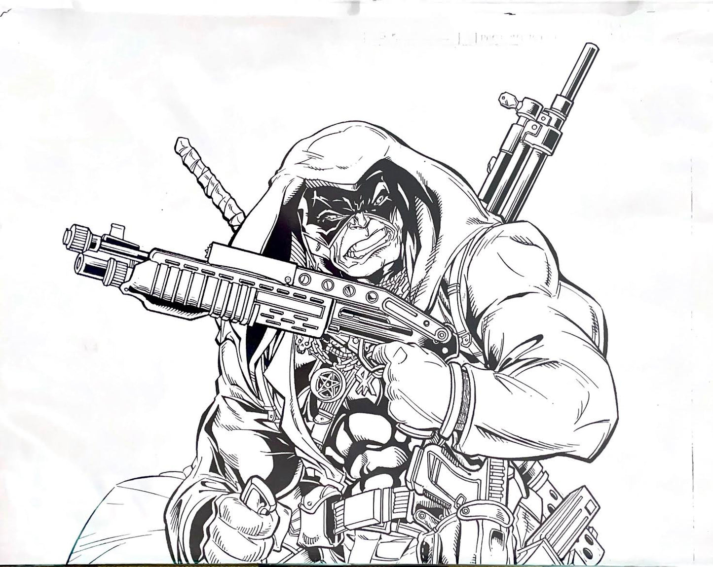 Josh Blaylock - G.I JOE DDP ORIGINAL CONCEPT ART (2001)