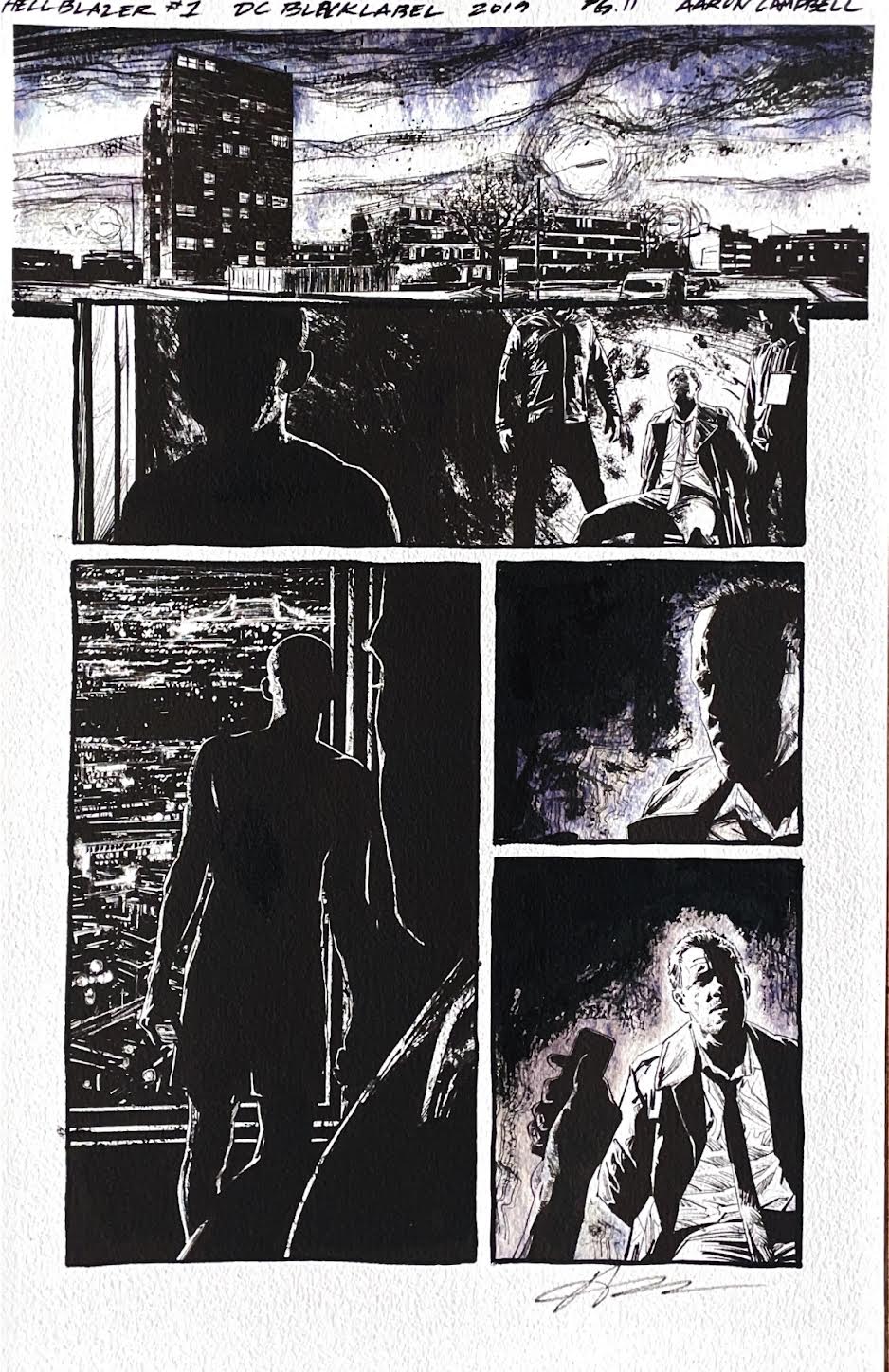 Aaron Campbell -  John Constantine: Hellblazer 1 -  Page # 11