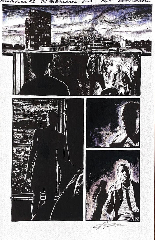 Aaron Campbell -  John Constantine: Hellblazer 1 -  Page # 8