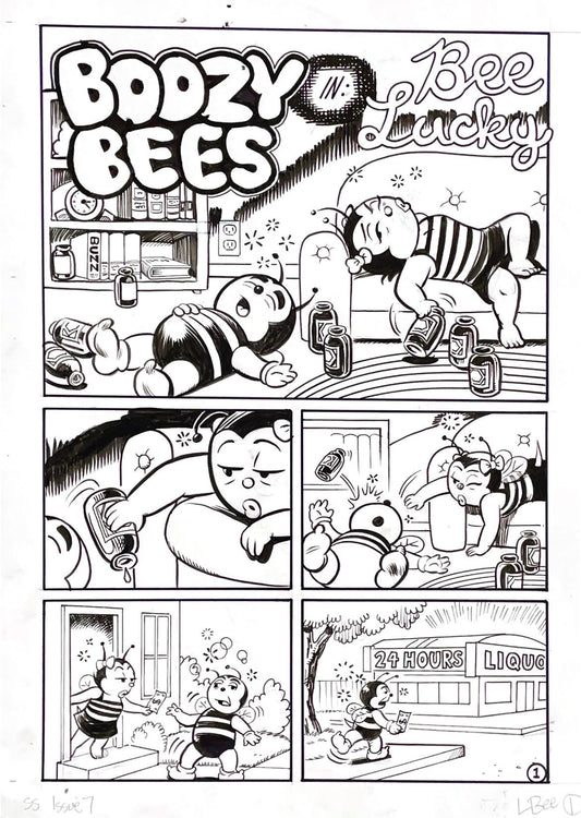 Greg & Fake - Santos Sisters #7 - "LBee" Page 1