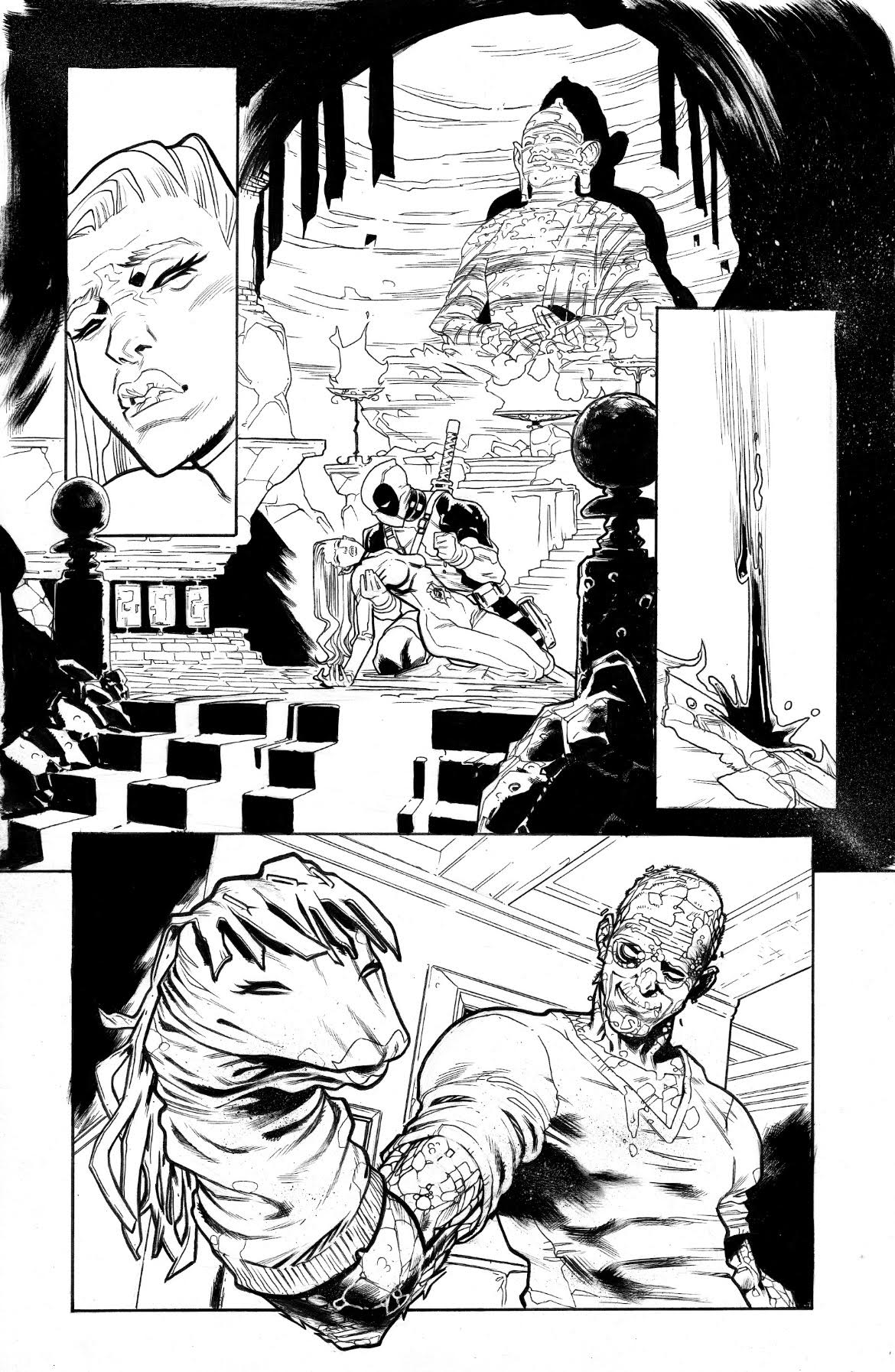 Scott Hepburn -DEADPOOL # 250 Page 1