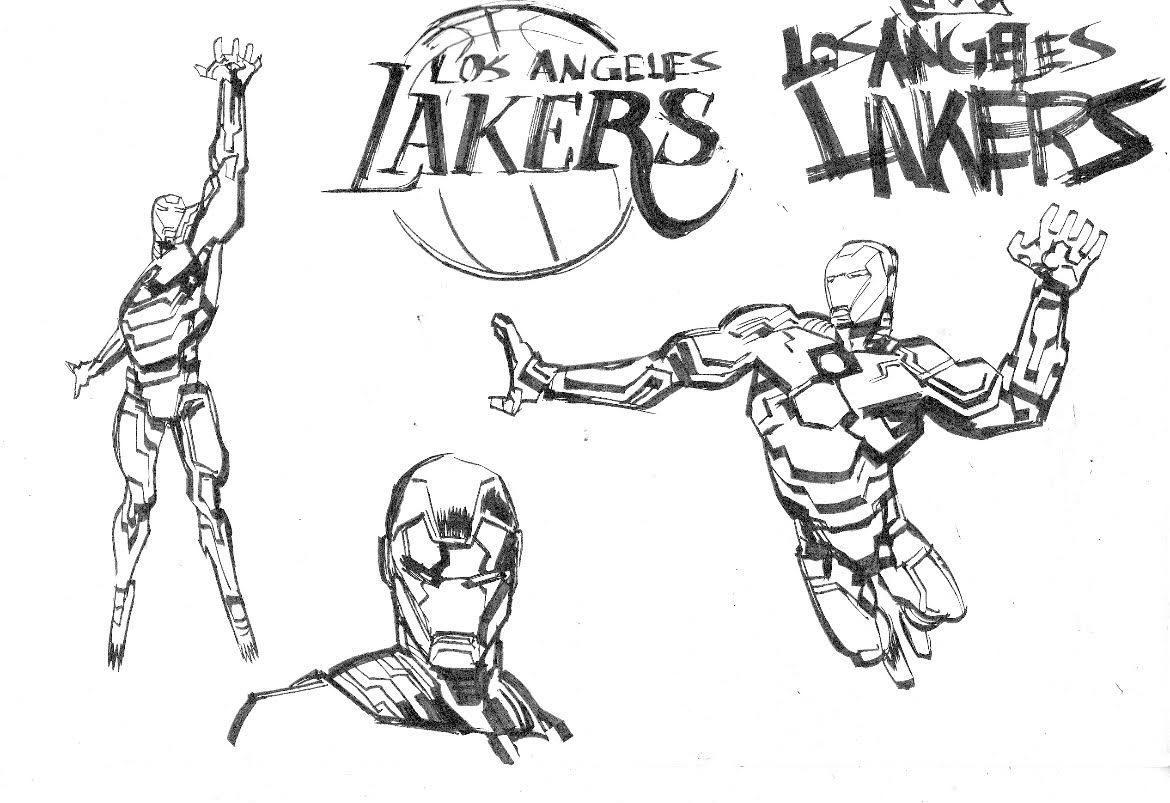 Scott Hepburn - NBA- IRONMAN / LICENCING (Lakers)